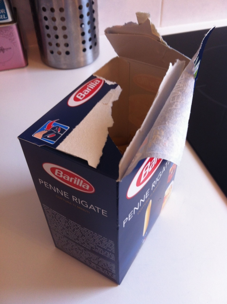 Et si on pouvait enfin avoir une ouverture facile pour les paquets de pates?