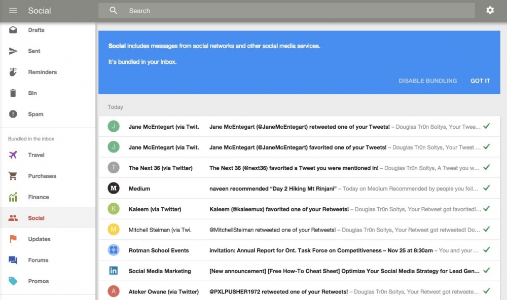 What if Google Inbox would have iPad app besides iPhone?